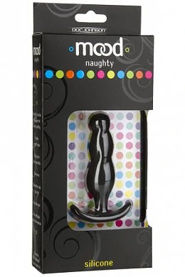 Анальная пробка для ношения рельефной эргономической формы из 100% медицинского силикона.