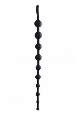 Анальные бусы Popo Cephei черные 33,5 см
