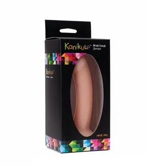 Анальный фаллоимитатор REAL MY на присоске из силикона телесный.