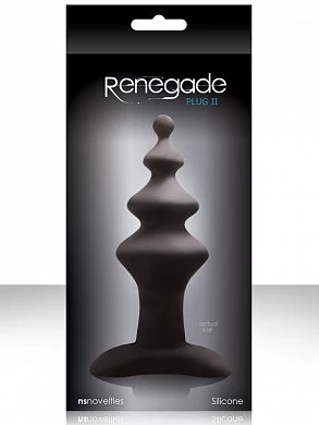 Анальная пробка в форме анальной ёлочки для максимальных ощущений. Основании имеется ограничитель. 