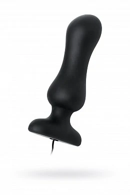 Стимулятор простаты D-PENG с пультом ДУ силикон черный 12,2 см