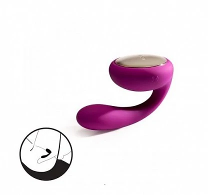 Совершающий вращения массажер для пар, используемый во время занятий любовью Tara от LELO.