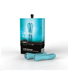 Мини-массажер IO - водонепроницаемый дизайнерский вибратор с 5 интенсивными режимами вибрации,