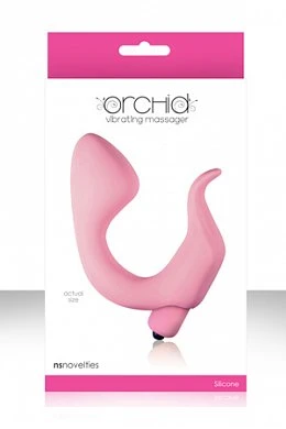 Вибромассажер оригинальной формы для стимуляции точки G и клитора