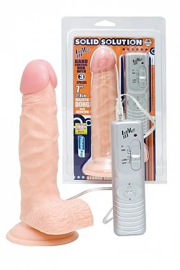 Вибратор реалистичной формы. Размер: длина 17,8 см, диаметр 4 см.