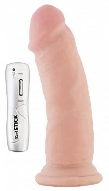 Вибратор на присоске телесный 7 режимов вибрации 16 см