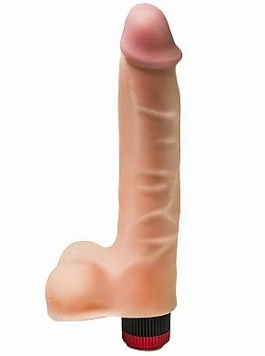 Вибратор реалистичный киберкожа 22,5 см