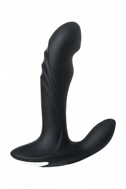 Стимулятор простаты Buckle Rolling D-PENG силикон черный 17 см