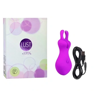 Вибромассажер силиконовый. Цвет: фиолетовый. Размер: длина 14 см, диаметр 4,5 см.