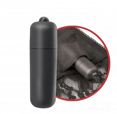 Черная, водонепроницаемая, пульсирующая внутри вашего лона вибропулька