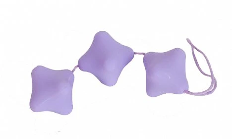 Шарики-цепочка Материал	ABS пластик Ширина диаметр 45 см Цвет	 сиреневый