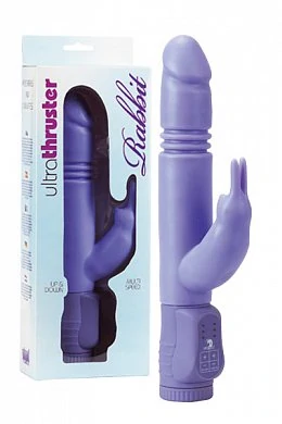 Вибратор с клиторальным стимулятором 20 см