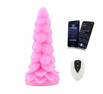 розовая елка