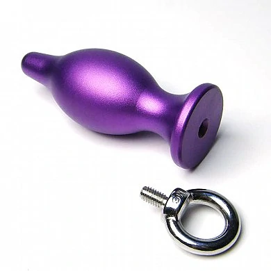 3-5-122mm-Female-aluminium-alloy-metal-unisex-anal-butt-plug-plug-stick-annal-bead-ball