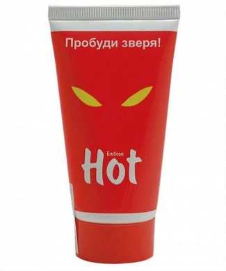 Гель-смазка с экстрактом женьшеня Eroticon Hot 50 мл