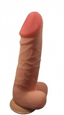 Фаллоимитатор из нежного на ощупь материала Неоскин иммитирующего кожу человека